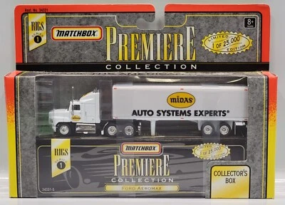 Matchbox Premiere Collection Ford Aeromax Midas Ltd. Ed. Rigs Series 1 1996 - Image 1 of 4