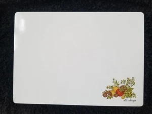 Vintage Corning Ware Spice of Life La Sauge Thekenbrett Thekensparer 14 x 10" - Bild 1 von 5