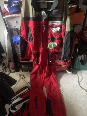 Xl Obermeyer Vintage Ski Suit Red  - Image 1 of 4