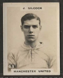 PINNACE FOOTBALL-DOUBLE FRAME BACK-#0063- MANCHESTER UNITED - J. SILCOCK - Picture 1 of 2
