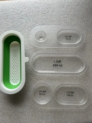 Pampered Chef Cutting Board Measuring Cup Insert REPLACEMENT  Retired - Image 1 of 4