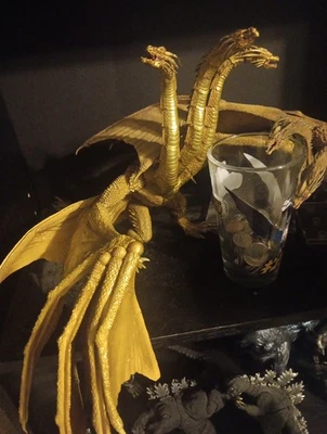 Legendary Godzilla Action Figure 2019  King Ghidorah (X2) - Image 1 of 3