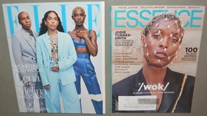 2 magazine lot - Jodie Turner-Smith - Elle, Essence - Picture 1 of 1