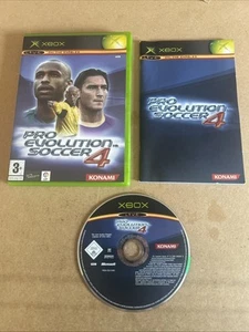 Pro Evolution Soccer 4 PES 4 - Xbox Original - With Manual - Free P&P - - Picture 1 of 1