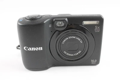Canon Powershot A1300 Digital Compact Camera Working w/ 5x Optical Zoom - Image 1 of 4