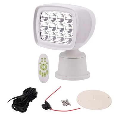 Faro di ricerca barca super luminoso yacht camper faro da lavoro telecomando - Immagine 1 di 4
