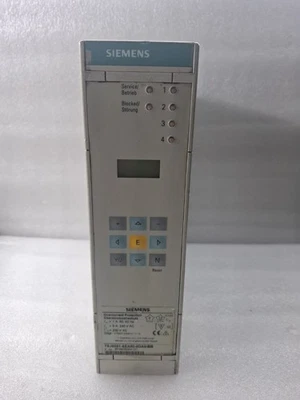 SIEMENS 7SJ6001-6EA00-0DA0/BB OVERCURRENT PROTECTION UBERSTROMZELTSCHUTZ - Image 1 of 4