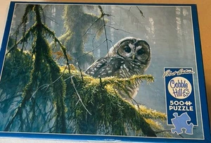 NEW Robert Bateman Cobble Hill Snowy Owl 26 x 14 500 Pc Jigsaw Puzzle SEALED - Picture 1 of 3