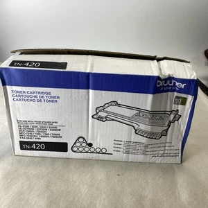 Brother TN420 Black Toner Cartridge - Genuine - New sealed Laser Toner - Picture 1 of 5