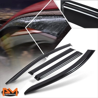 Para GMC Terrain 18-24 Cinta en Viseras de Ventana Lateral Protectores solares Deflector de Lluvia 4 Piezas Foto 1 de 4