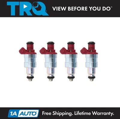 Juego de inyectores de combustible TRQ para Jeep Cherokee 1991-1995 1991-1992 Comanche Wrangler Foto 1 de 4