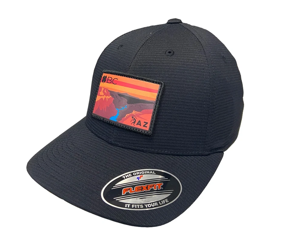 NEW Black Clover Live Lucky Arizona Resident Black L/XL Fitted Golf Hat/Cap - Image 1 of 1