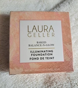 Base iluminadora Laura Geller Baked Balance-N-Glow porcelana 0,28 oz NUEVA  - Imagen 1 de 8
