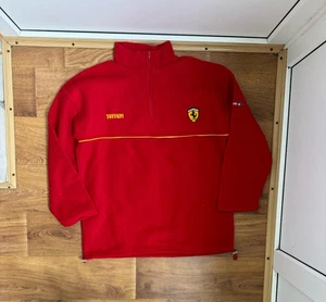 Mens M 1999 Ferrari Michael Schumacher Racing Fleece Jacket F1 Official Product - Picture 1 of 5