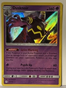 Dusknoir Holo 85/236 SM - Eclissi Cosmica quasi nuovo Pokemon spedizione veloce - Foto 1 di 2