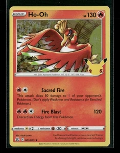 Ho-Oh 001/025 Pokemon Celebrations Holo Rare NM - Picture 1 of 2