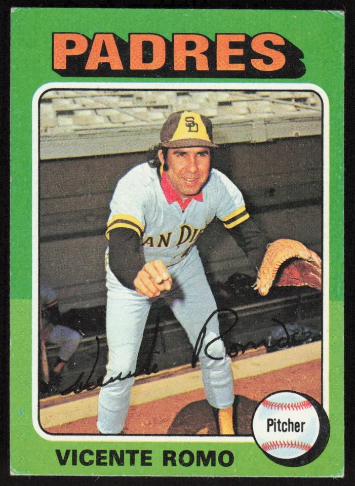 1975 Topps #274 Vicente Romo - $1 SHIPPING (JB4) - Image 1 of 2