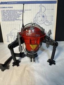 Gi Joe Cobra Pogo Ballistic Battle Ball Vehicle 1987 Hasbro - Picture 1 of 6