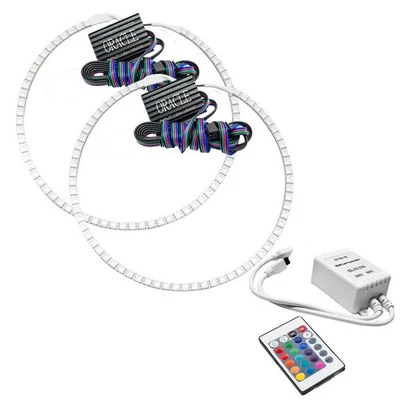 Conjunto de emissor anel halo farol Oracle - 2008 thru compatível com 2010 Ford Explorer Sport - Imagem 1 de 4