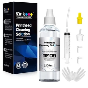 Kit de limpieza de impresora de tinta E-Z para cabezal de impresora Epson Ecotank kit de limpieza 01/28 - Imagen 1 de 4