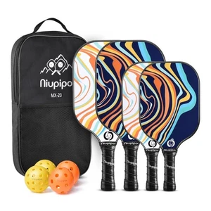 niupipo Pickleball Paddles Set of 2/4, USAPA Approved Lightweight Pickleball Rac - Picture 1 of 8