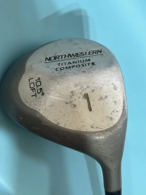 Eje de acción profesional de grafito Northwestern Titanium de gran tamaño 1 driver 10,5 diestro Foto 1 de 4