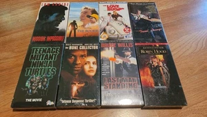 Vintage VHS Video Tape Lot NOS Lot (8) TMNT Love Bug Trees Lounge - Bild 1 von 6
