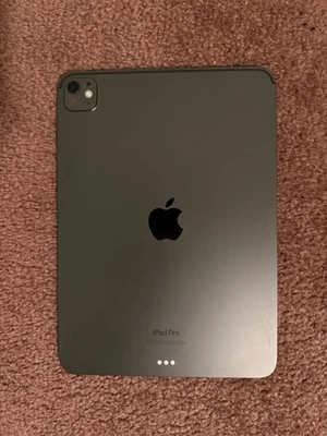 Apple iPad Pro 11-inch M4 Chip 256GB Wi-Fi Black MVV83LL/A Excellent Condition  - Image 1 of 4