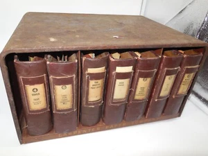 Y6 File SAMPLE BOOKS PAPER Carpenter Paper Co paper manufacturer 1930s Binders - Picture 1 of 10
