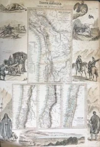 Sud Amérique, Piment Pérou Bolivie, Litografia. South Amérique Including 1821/50 - Picture 1 of 6
