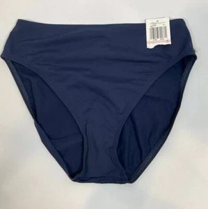 Nautica Damen marineblau hochgeschnitten Bikinihose Größe 6 neu mit Etikett - Bild 1 von 7