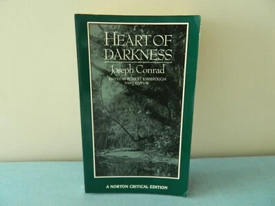 VTG Book HEART OF DARKNESS By Joseph Conrad 3rd Edition Paperback Printed 1988 - image 1 of 4