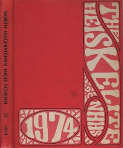 Yearbook Hagerstown Maryland North Hagerstown High School Heiskelite 1974 - Picture 1 of 1