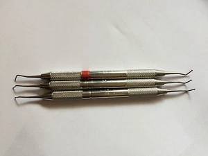 HU-Friedy Plugger Plg EF0 Dental Double End Wurzelfüller 3 Pieces - Picture 1 of 4