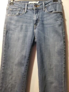 Women's Levi's Classic Midrise Skinny Jeans Size 4 Medium Wash - Picture 1 of 6