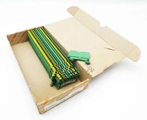 46x Weidmüller 1608640000 ZPE 2.5 Schutzleiter-Reihenklemme -unused- - Picture 1 of 6