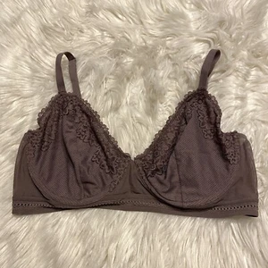Adore Me 36D Bra Taupe Demi Underwire Back Closure - Picture 1 of 7