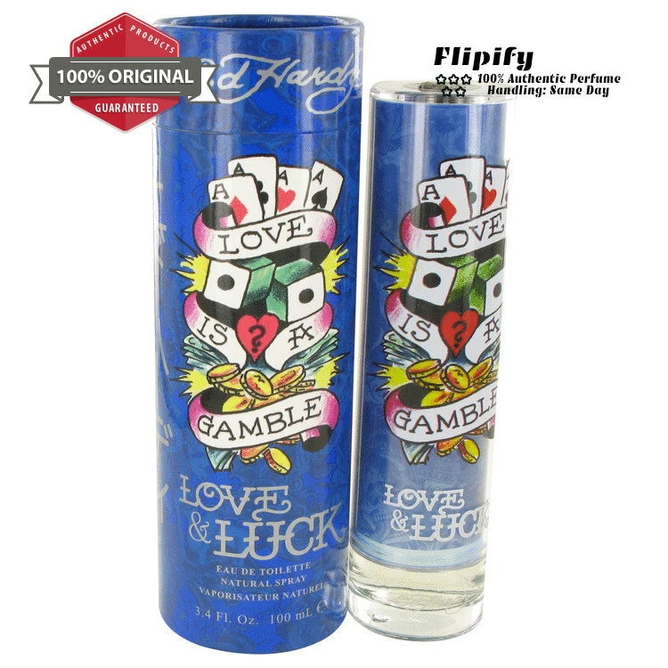 Love & Luck Cologne 6.7 oz 1.7 oz 3.4 oz EDT Spray for MEN by Christian Audigier - Image 1 of 1