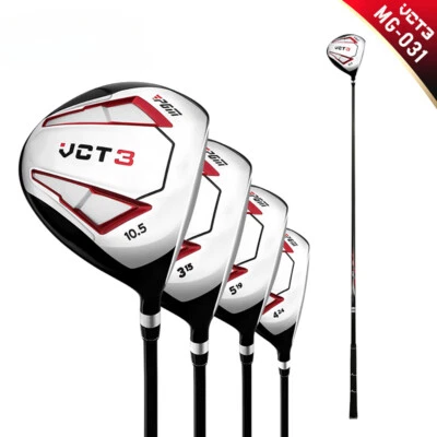 Men Right Hand Aluminum Alloy Head Drivers Fairways Hybrids Wood Pole 1/3/5/U4 - Image 1 of 4