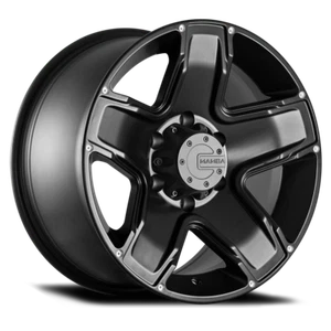 18x9 -12 Mamba M13 6x139.7 Matte Black Wheels (Set of 4) - Picture 1 of 2