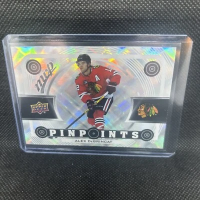 2022-23 Upper Deck MVP Pinpoints #PP11 Alex DeBrincat Blackhawks - Image 1 of 2
