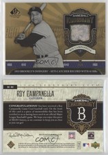 2006 SP Legendary Cuts Baseball Chronology Materials Roy Campanella #BC-RC HOF