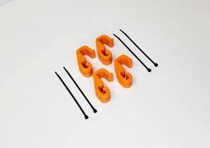 YAKATTACK BlackPack Pro Tankwell Bungee Speed Clip Kit Yak Hobby - NARANJA - Imagen 1 de 9