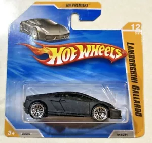 2010 HOT WHEELS NEW MODELS SERIES LAMBORGHINI GALLARDO INTERNATIONAL CARD VHTF - Picture 1 of 2