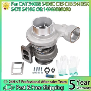 Turbo Turbocharger For Caterpillar with 3406 C15 Engine CAT 3406B 3406C C15 C16 - Picture 1 of 13