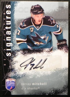 2007-08 07/08 Be a Player Signatures S-TM Torrey Mitchell San Jose Sharks - Image 1 of 2