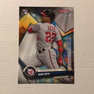 Juan Soto #NS-JS 37/49 made RC 5x7 Bowman's Best Neophyte Sensations 2018 Topps - Picture 1 of 2
