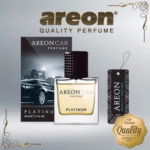 Areon Luxus Auto Parfüm langlebiger Lufterfrischer TOP QUALITÄT - PLATIN 50ml - Bild 1 von 6