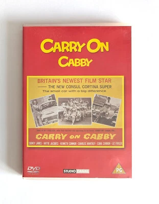 Carry on Cabby DVD (2001) region 2 Sidney James Hattie Jacques - Image 1 of 4