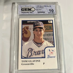 1986 ProCards Greenville Braves Tom Glavine - Gem Mint 10 Rare Hard2find - Picture 1 of 5